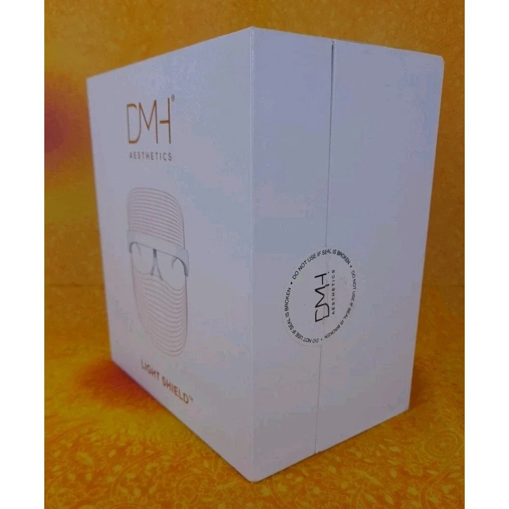 DMH Aesthetics LED Facial Light Shield Mask‎ Anti-Aging Inflammation New In Box